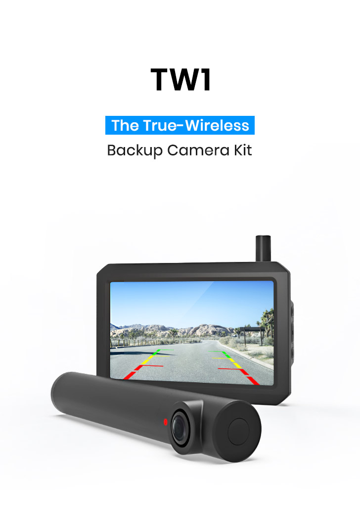 TW1 Truly Wireless Backup camera