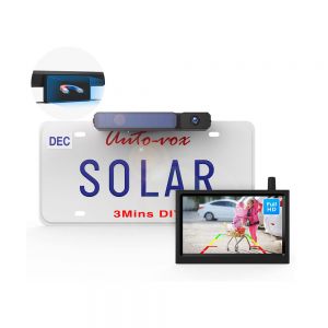 AUTO-VOX Magnetic Solar Wireless Backup Camera