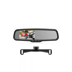 AUTO-VOX T2 Backup Camera for Car/Trucks,OEM Look Rear View Mirror Camera Monitor 