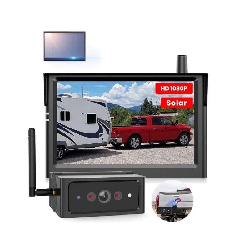 AUTO-VOX Magnetic Solar Wireless Backup Camera Kit