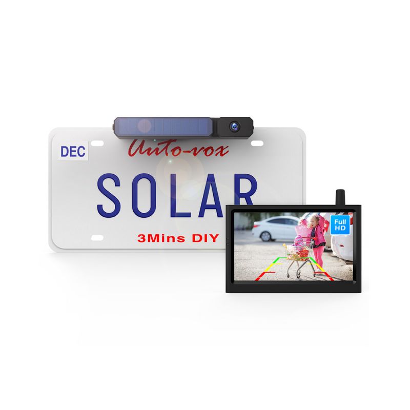 AUTO-VOX Solar1Pro Solar Wireless Backup Camera for Truck