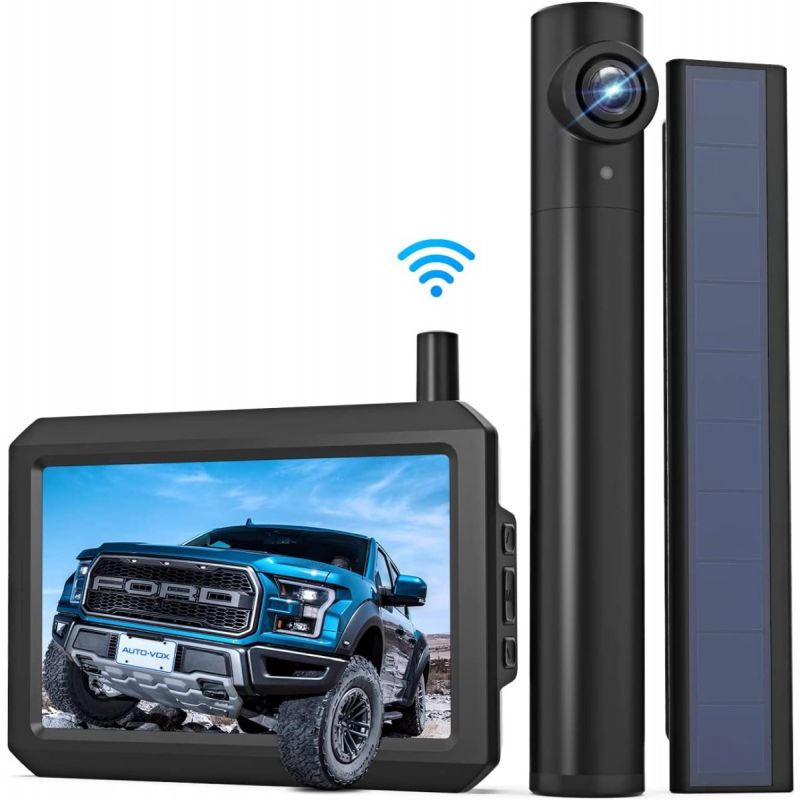 Solar Wireless Backup Camera for Trucks
