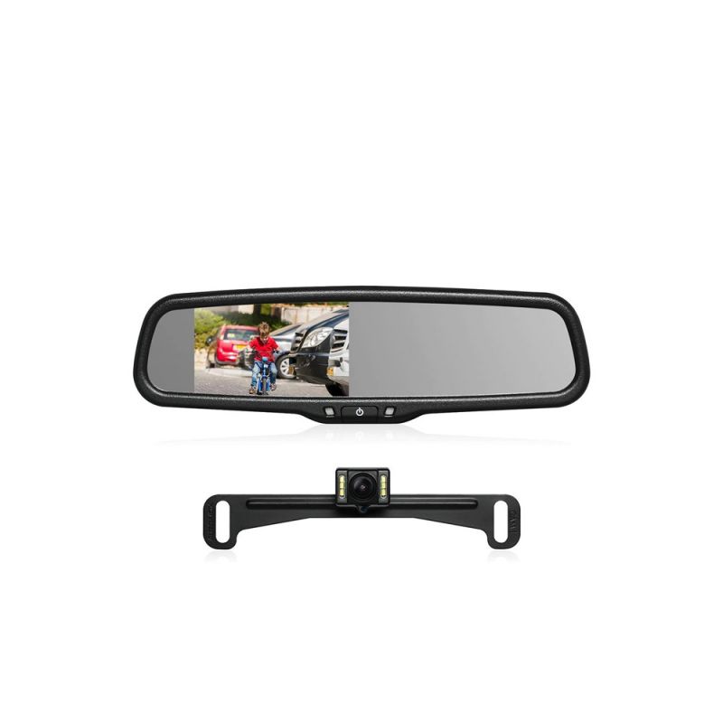 AUTO-VOX T2 Backup Camera for Car/Trucks,OEM Look Rear View Mirror Camera Monitor 